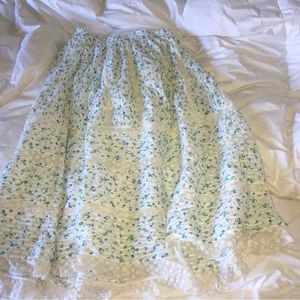 Large LoveShackFancy Skirt